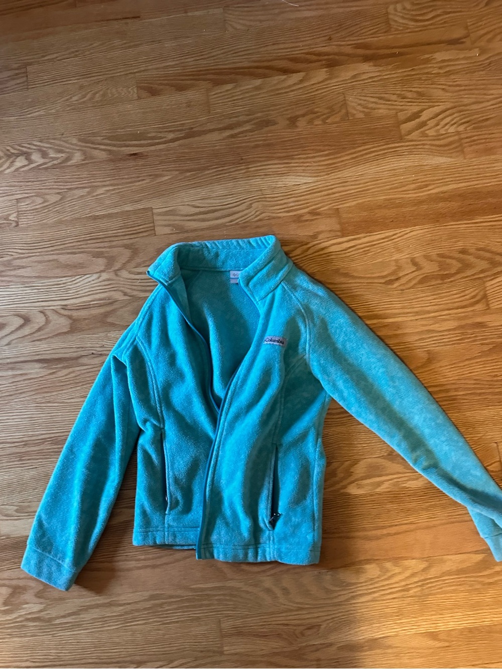 Columbia Kids Light Teal Fleece Jacket